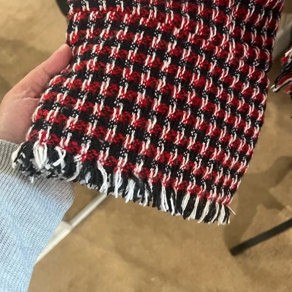 TWEED OVERSIZED TOP - Picture 6 of 10